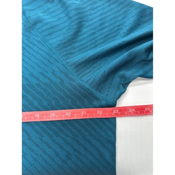Under Armour Mens Teal Athletic T-Shirt Short Sleeve Training Gym Large - Picture 5 of 7